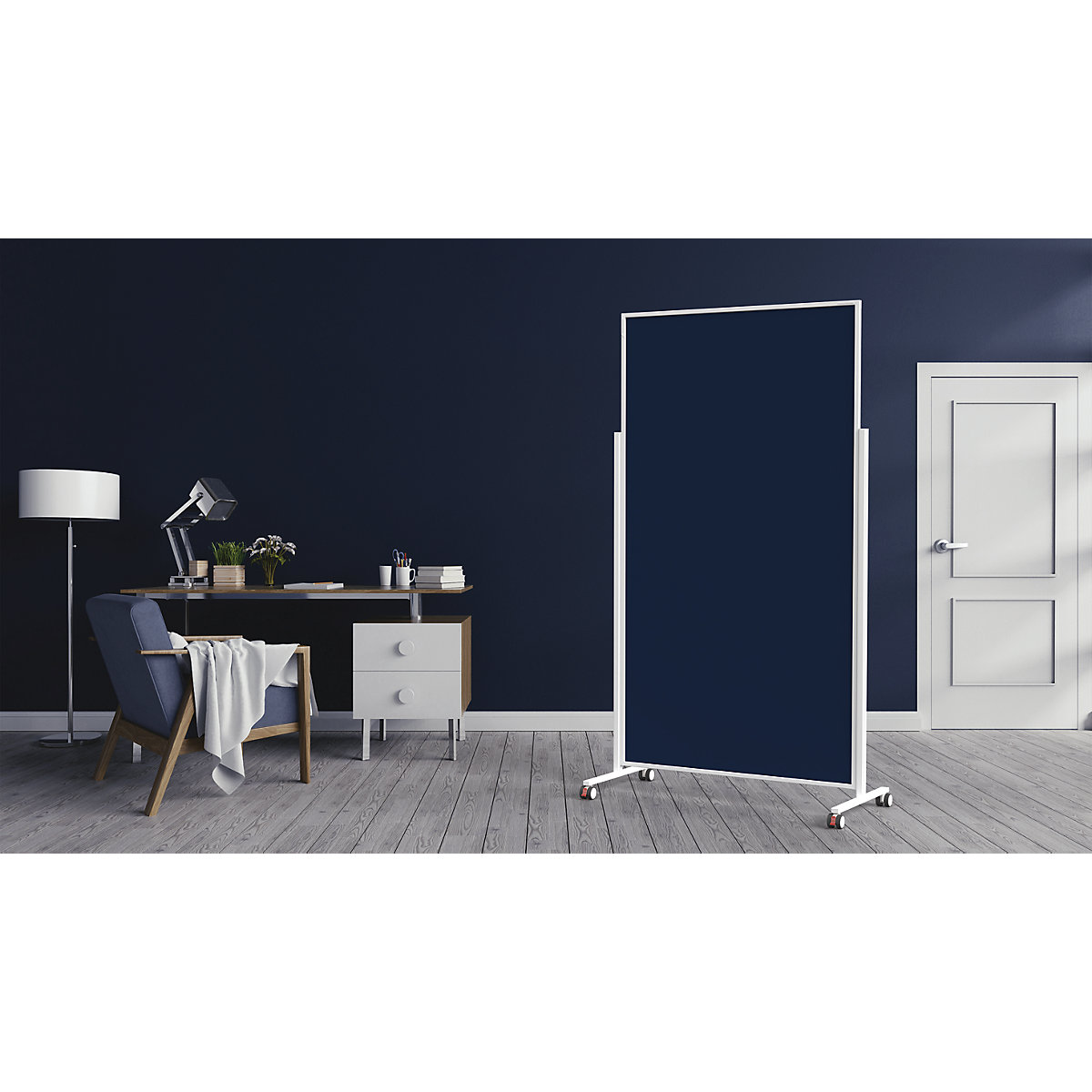 Designerska tablica do prezentacji VarioPin – magnetoplan (Zdjęcie produktu 13)-12