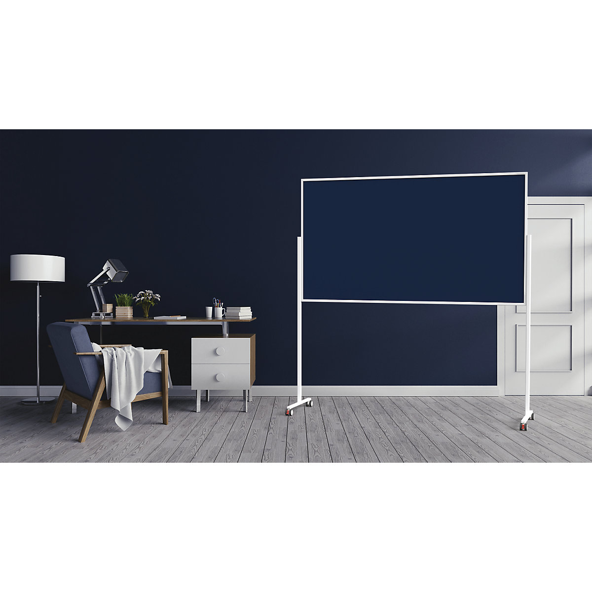 Designerska tablica do prezentacji VarioPin – magnetoplan (Zdjęcie produktu 15)-14