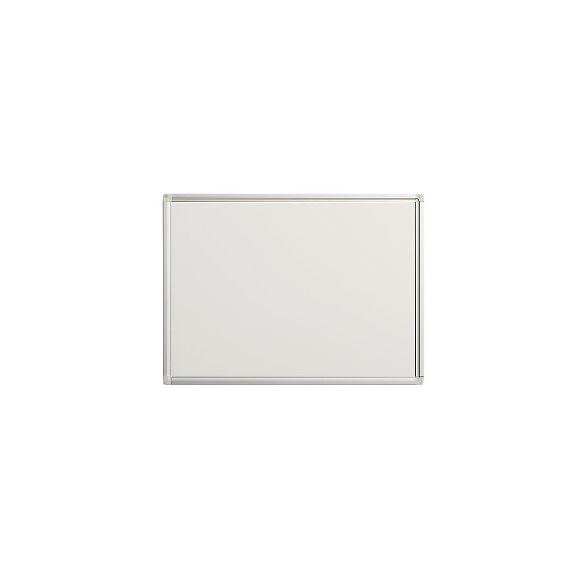 EUROKRAFTpro – Biała tablica Economy, blacha stalowa, lakierowana, szer. x wys. 600 x 450 mm