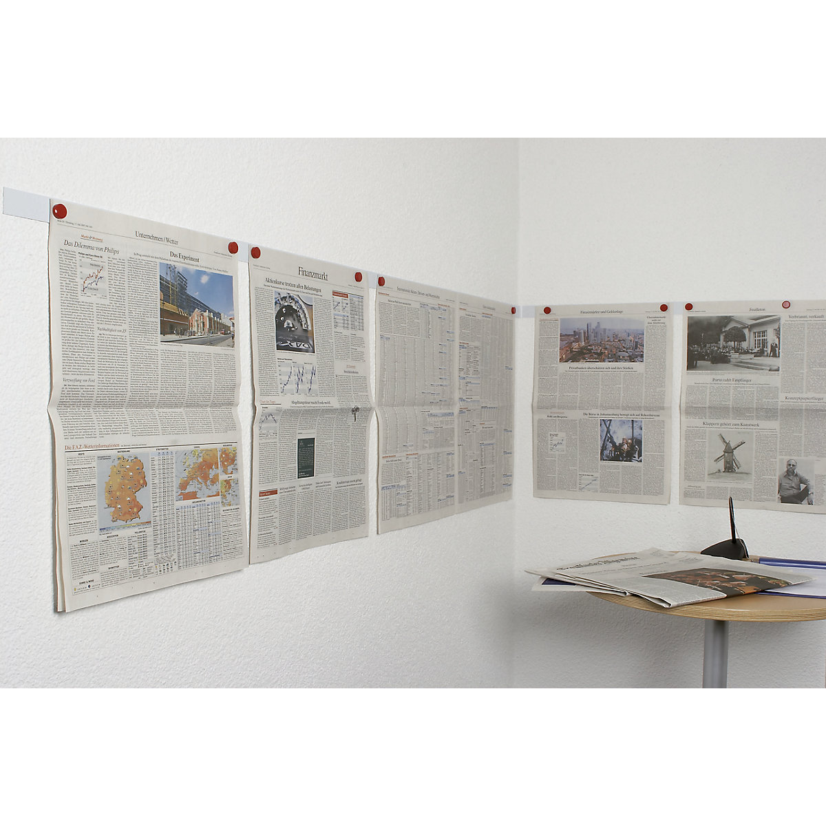 Pasek w rolce do przyczepiania informacji za pomocą magnesów – MAUL (Zdjęcie produktu 8)-7