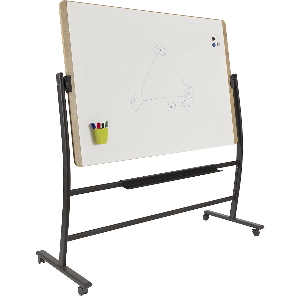 Panou whiteboard mobil NATURAL (Imagine produs 7)-6