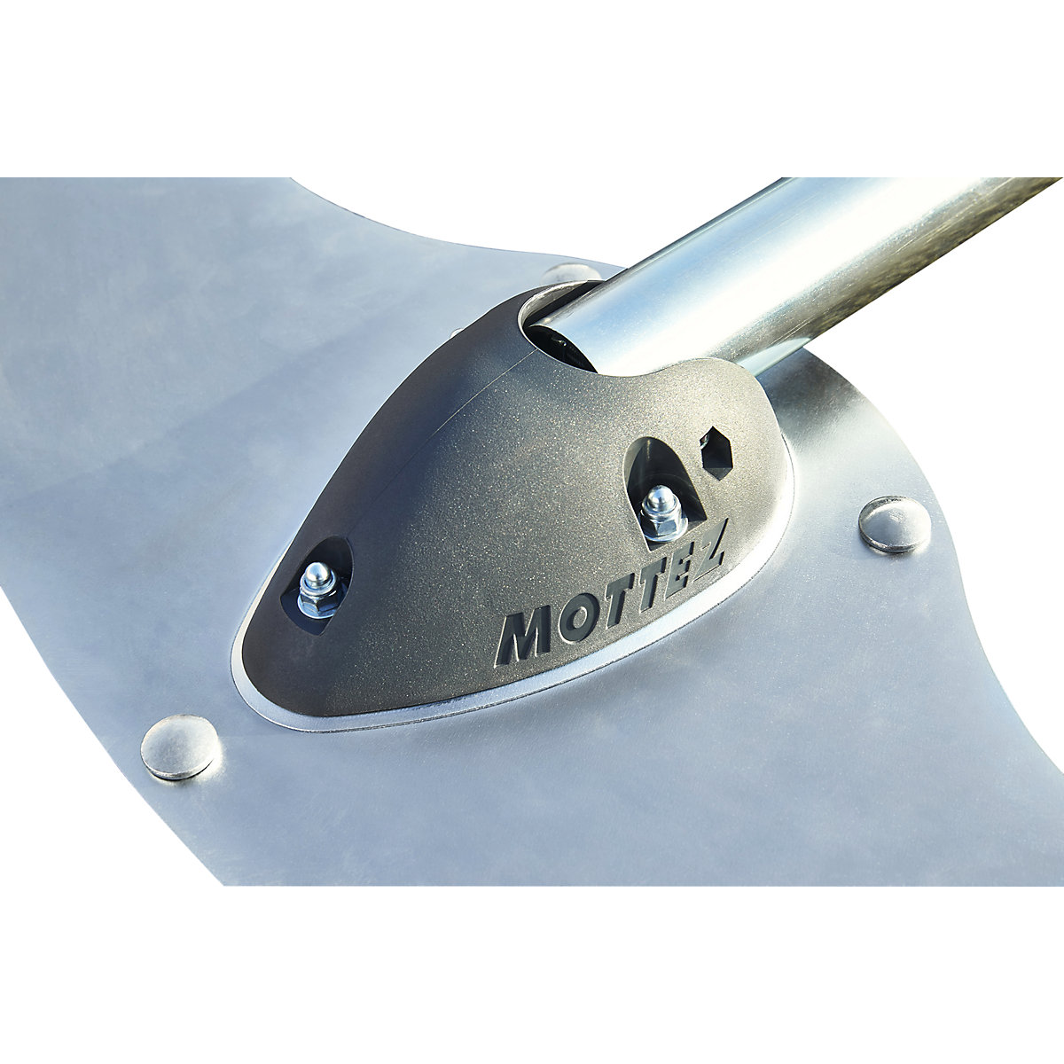 Blocator de parcare, pentru fixare cu cuie – Mottez (Imagine produs 4)-3