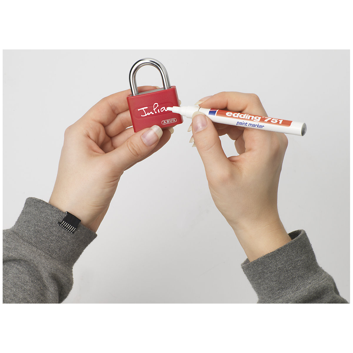 Lacăt, inscripționabil – ABUS (Imagine produs 2)-1