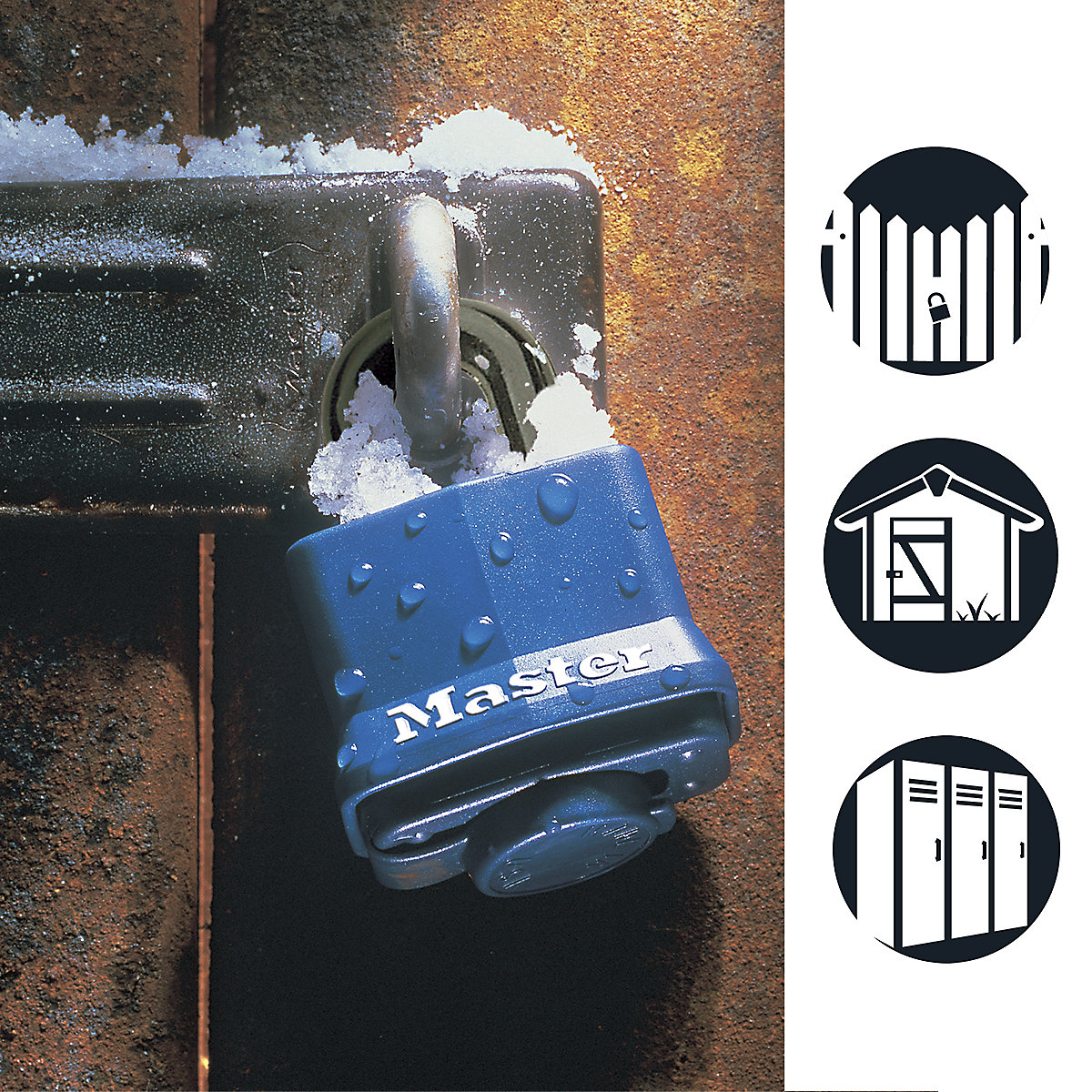 Lacăt, oțel – Masterlock (Imagine produs 7)-6