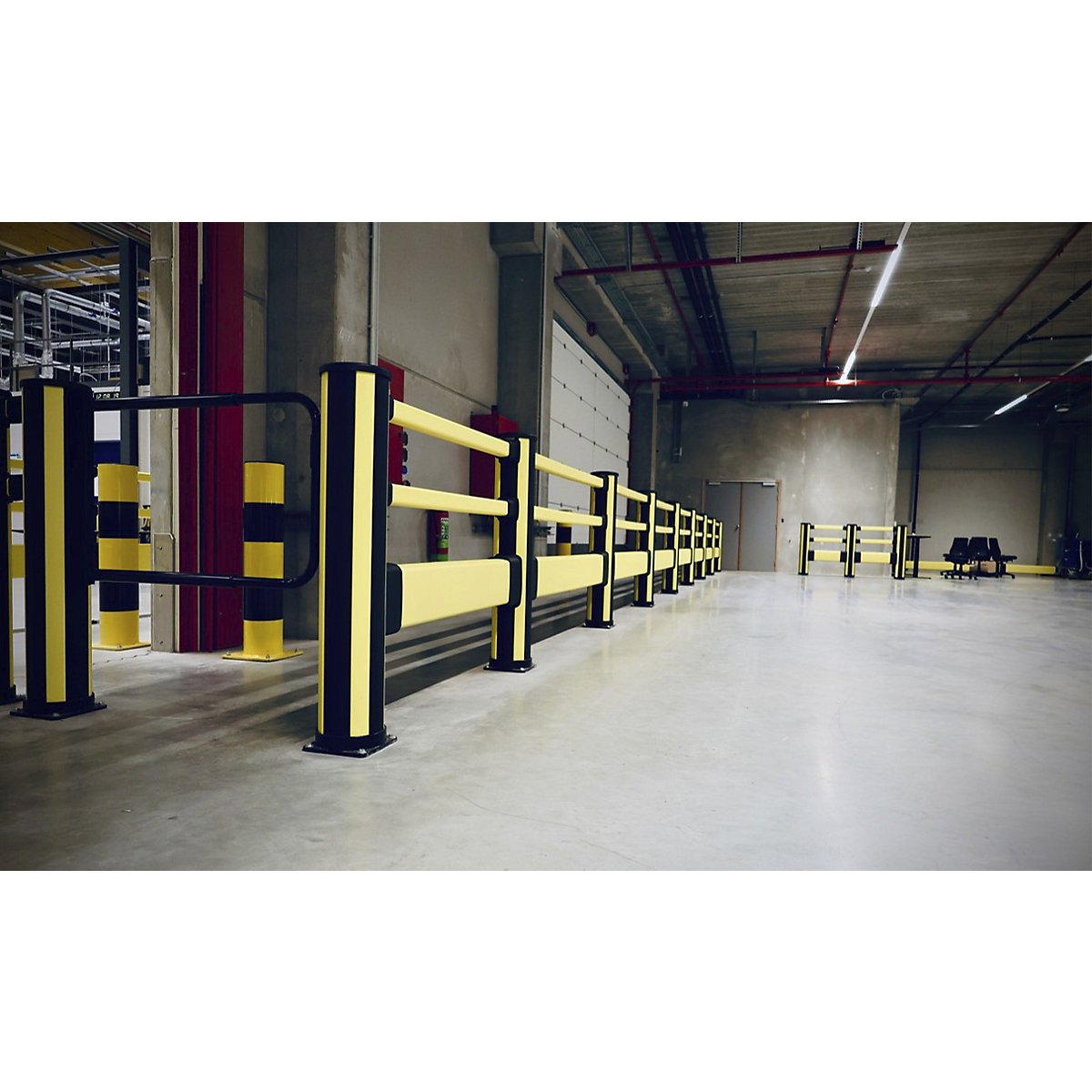 Stâlpișor pietonal de capăt pentru protecție la impact X-Protect – Axelent (Imagine produs 2)-1