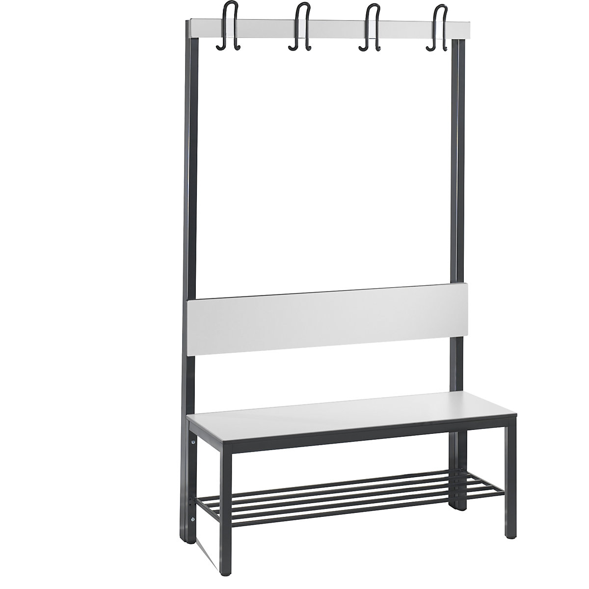 Bancă de vestiar COMFORT, pe o singură parte – C+P