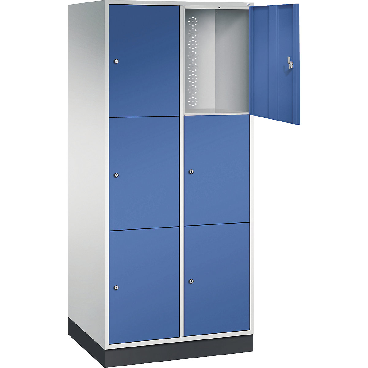 Dulap cu 3 compartimente cu încuietoare Intro – C+P (Imagine produs 2)-1