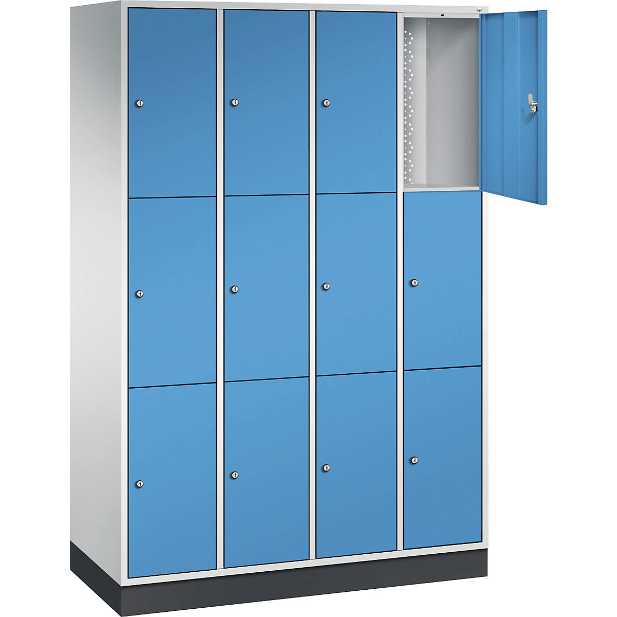 Dulap cu 3 compartimente cu încuietoare Intro – C+P (Imagine produs 2)-1