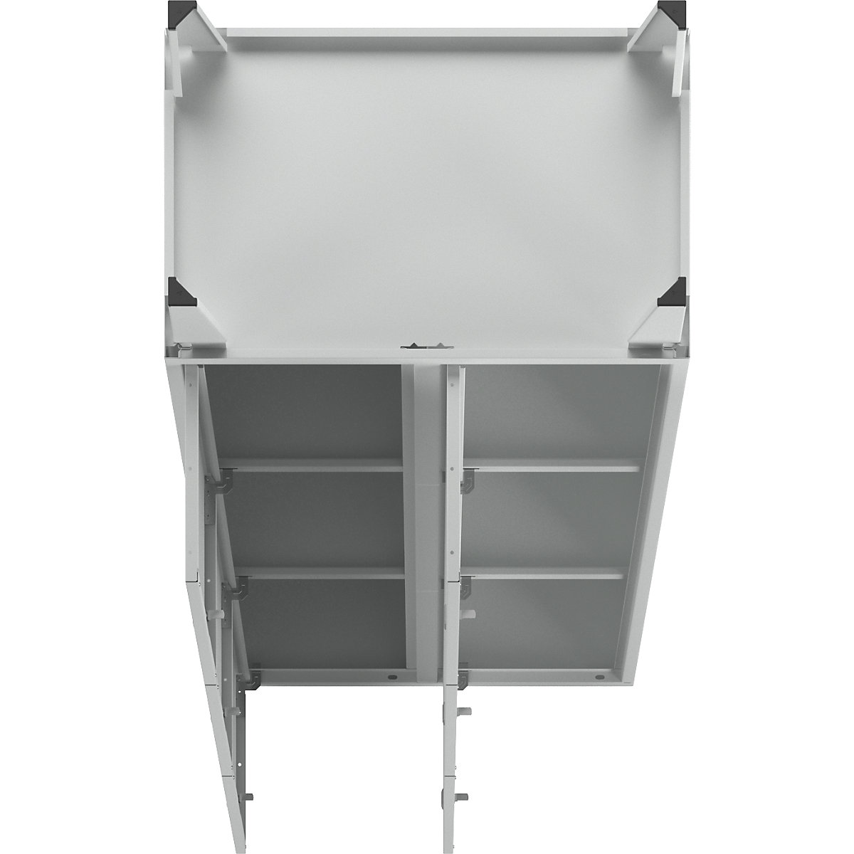 Dulap cu 3 compartimente cu încuietoare München – Wolf (Imagine produs 6)-5