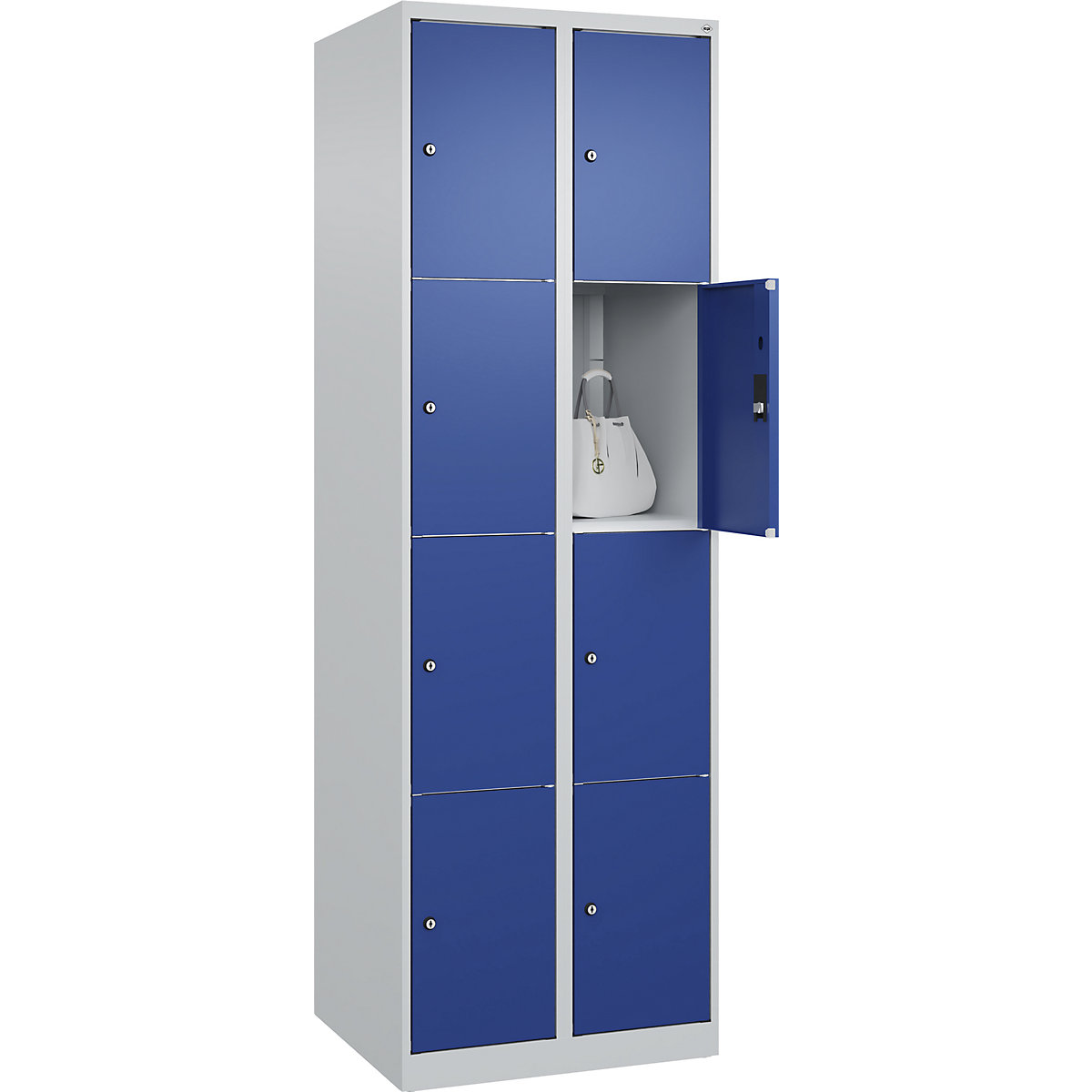 Dulap cu 4 compartimente cu încuietoare Classic PLUS &ndash; C+P