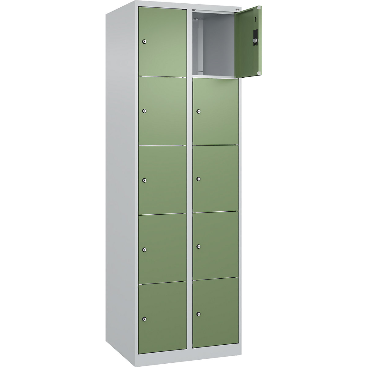 Dulap cu 5 compartimente cu încuietoare Classic PLUS – C+P (Imagine produs 4)-3