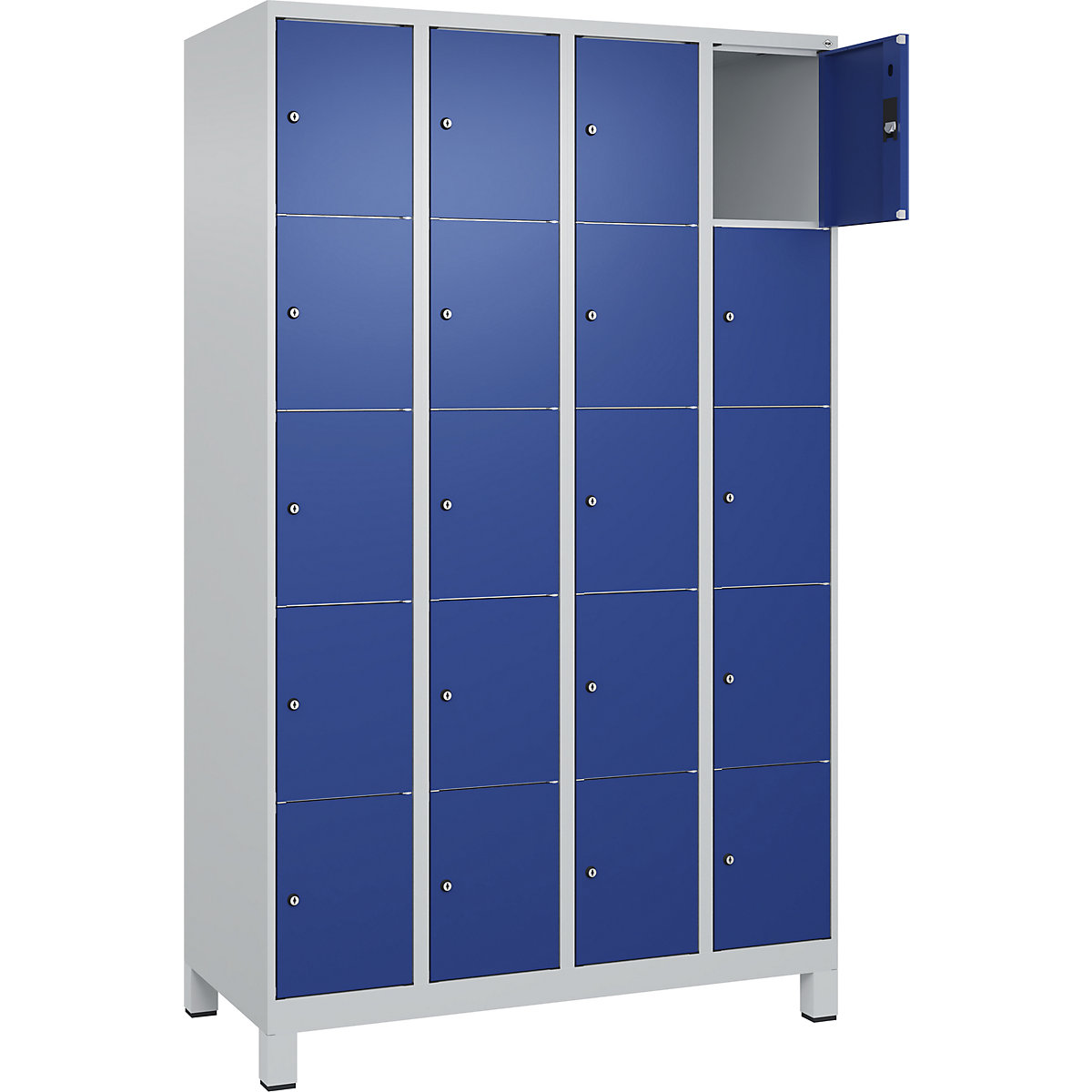 Dulap cu 5 compartimente cu încuietoare Classic PLUS – C+P (Imagine produs 4)-3