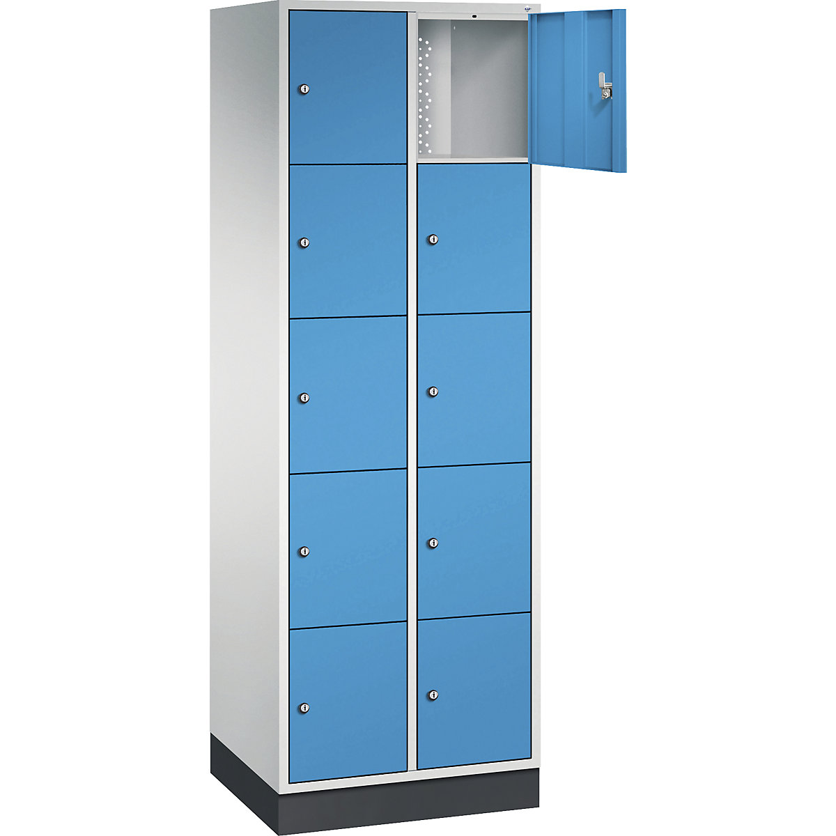 Dulap cu 5 compartimente cu încuietoare Intro – C+P (Imagine produs 2)-1