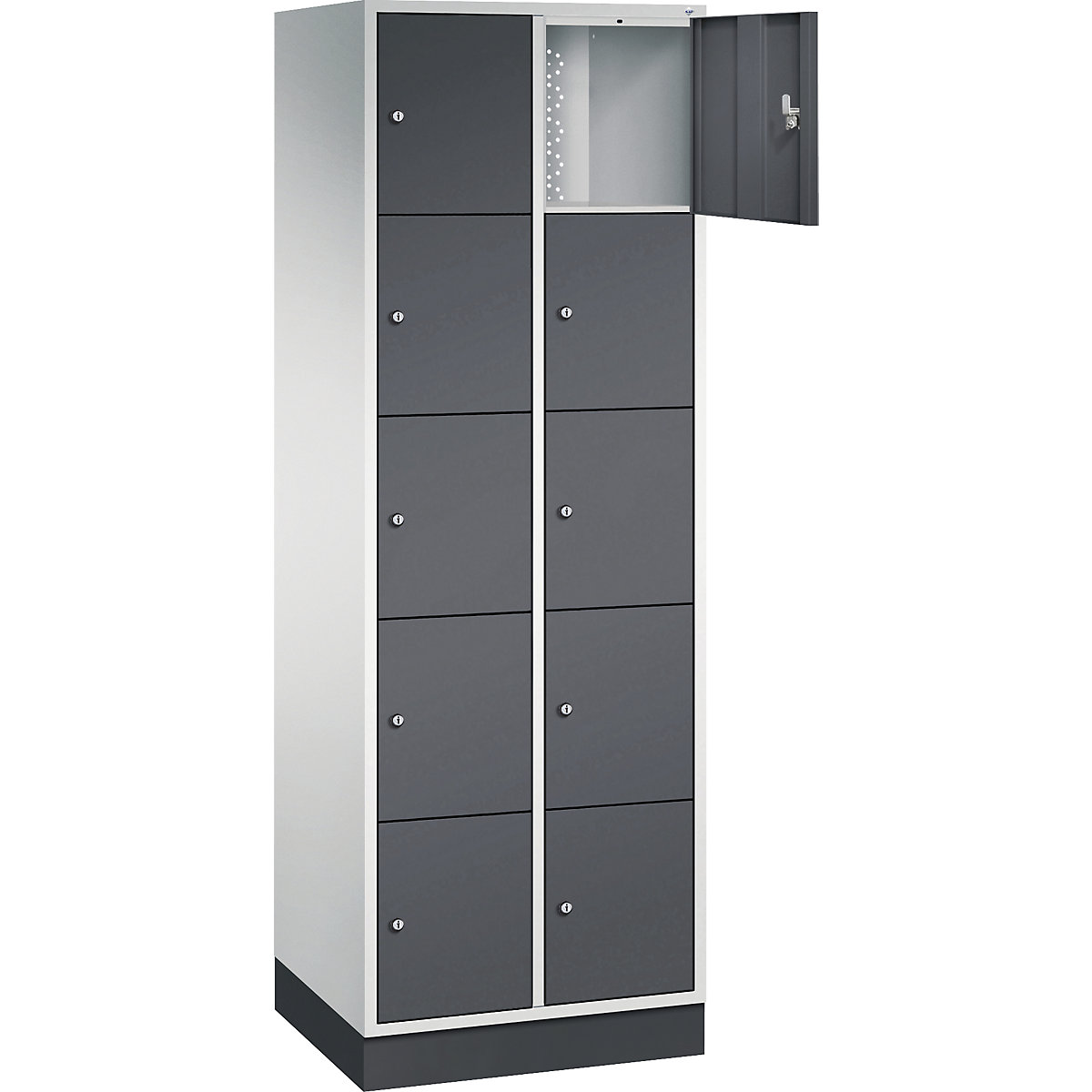 Dulap cu 5 compartimente cu încuietoare Intro – C+P (Imagine produs 2)-1