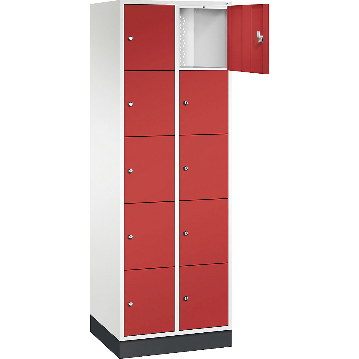 Dulap cu 5 compartimente cu încuietoare Intro – C+P (Imagine produs 2)-1