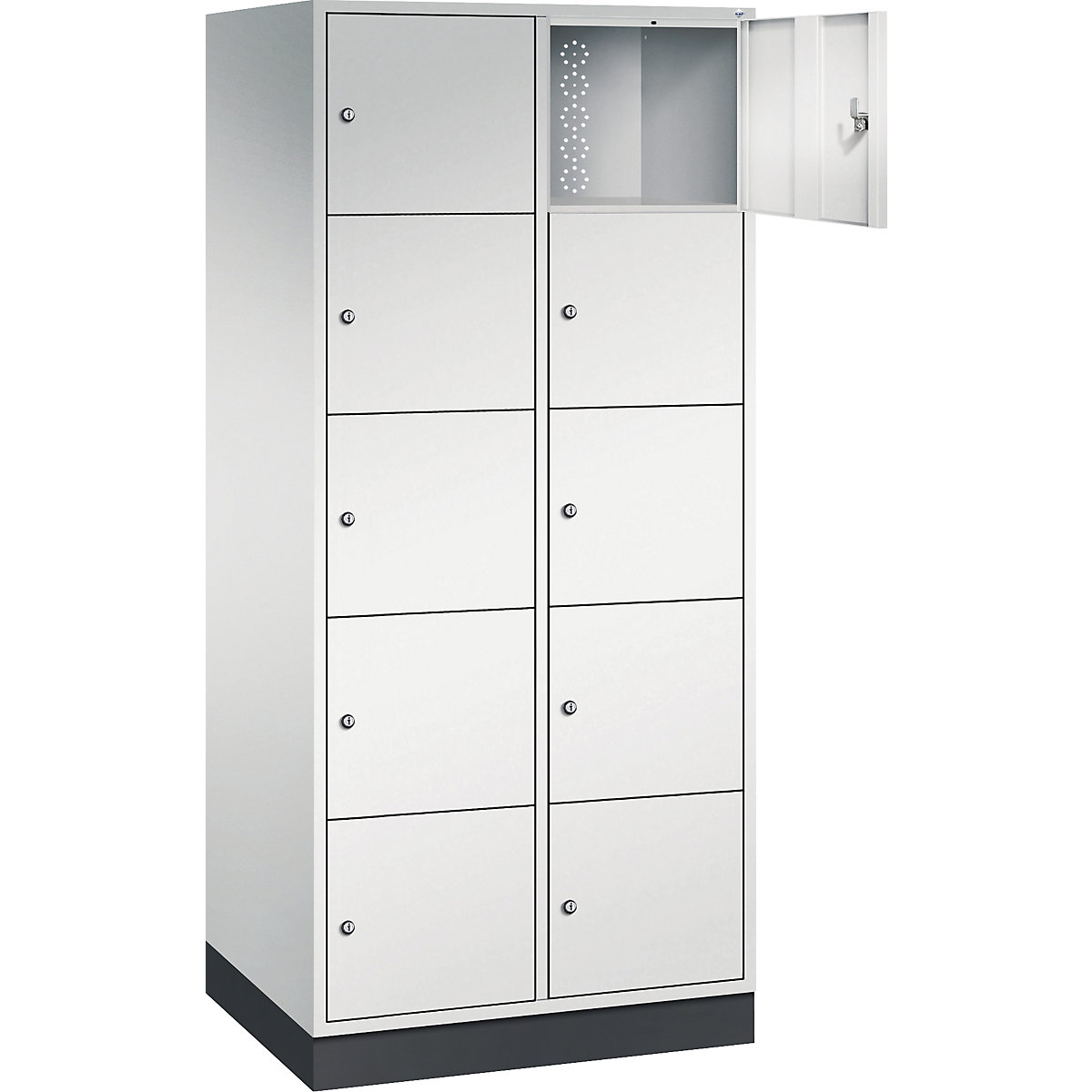 Dulap cu 5 compartimente cu încuietoare Intro – C+P (Imagine produs 2)-1