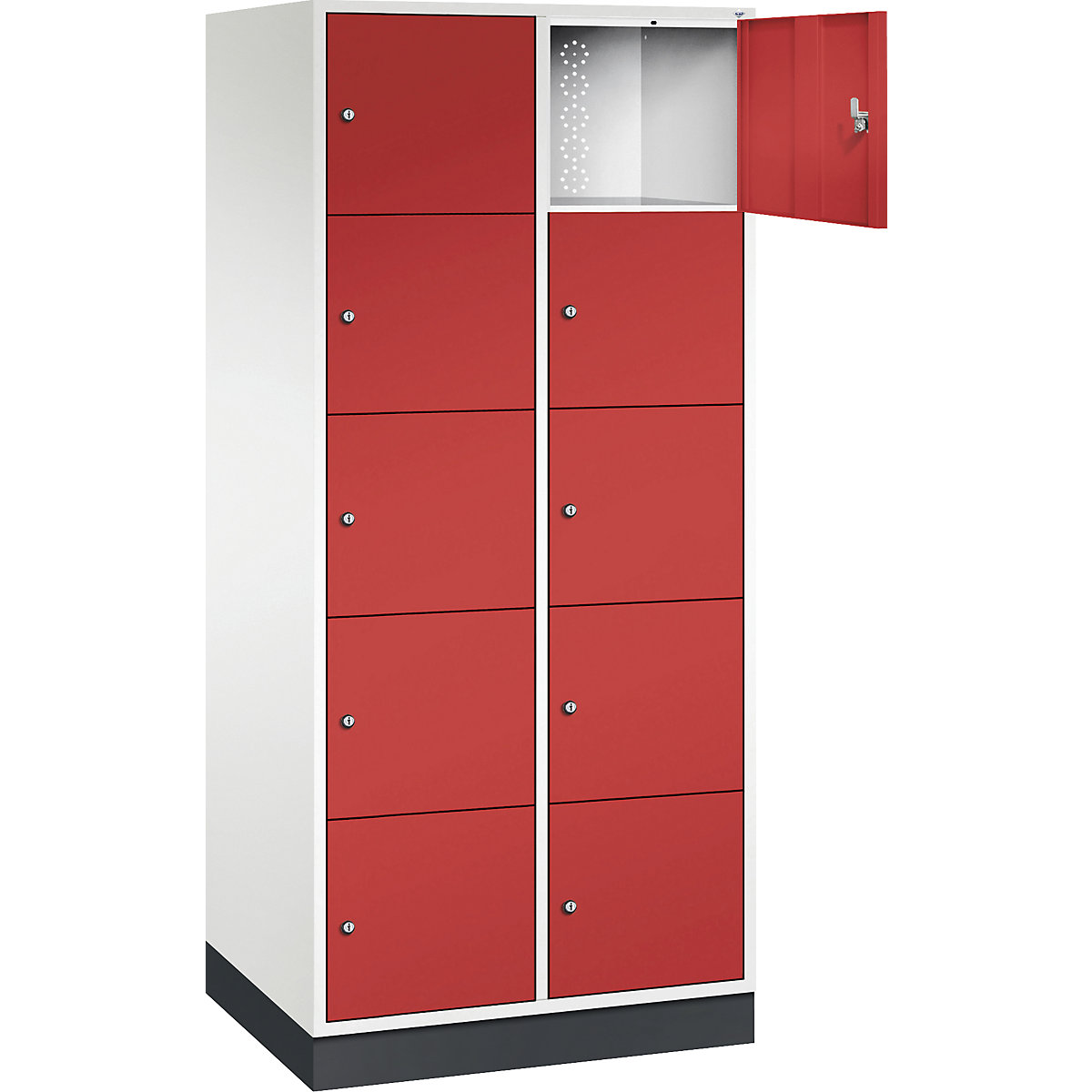 Dulap cu 5 compartimente cu încuietoare Intro – C+P (Imagine produs 2)-1