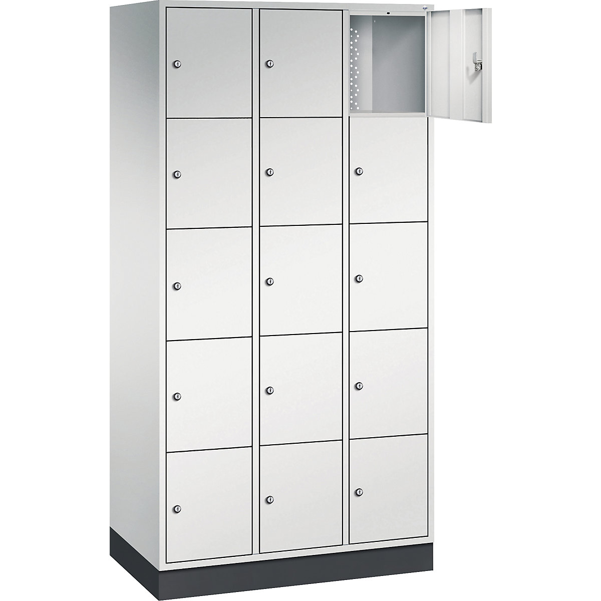 Dulap cu 5 compartimente cu încuietoare Intro – C+P (Imagine produs 2)-1