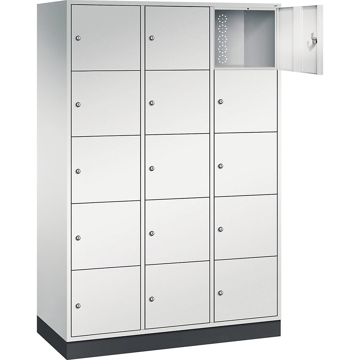 Dulap cu 5 compartimente cu încuietoare Intro – C+P (Imagine produs 2)-1