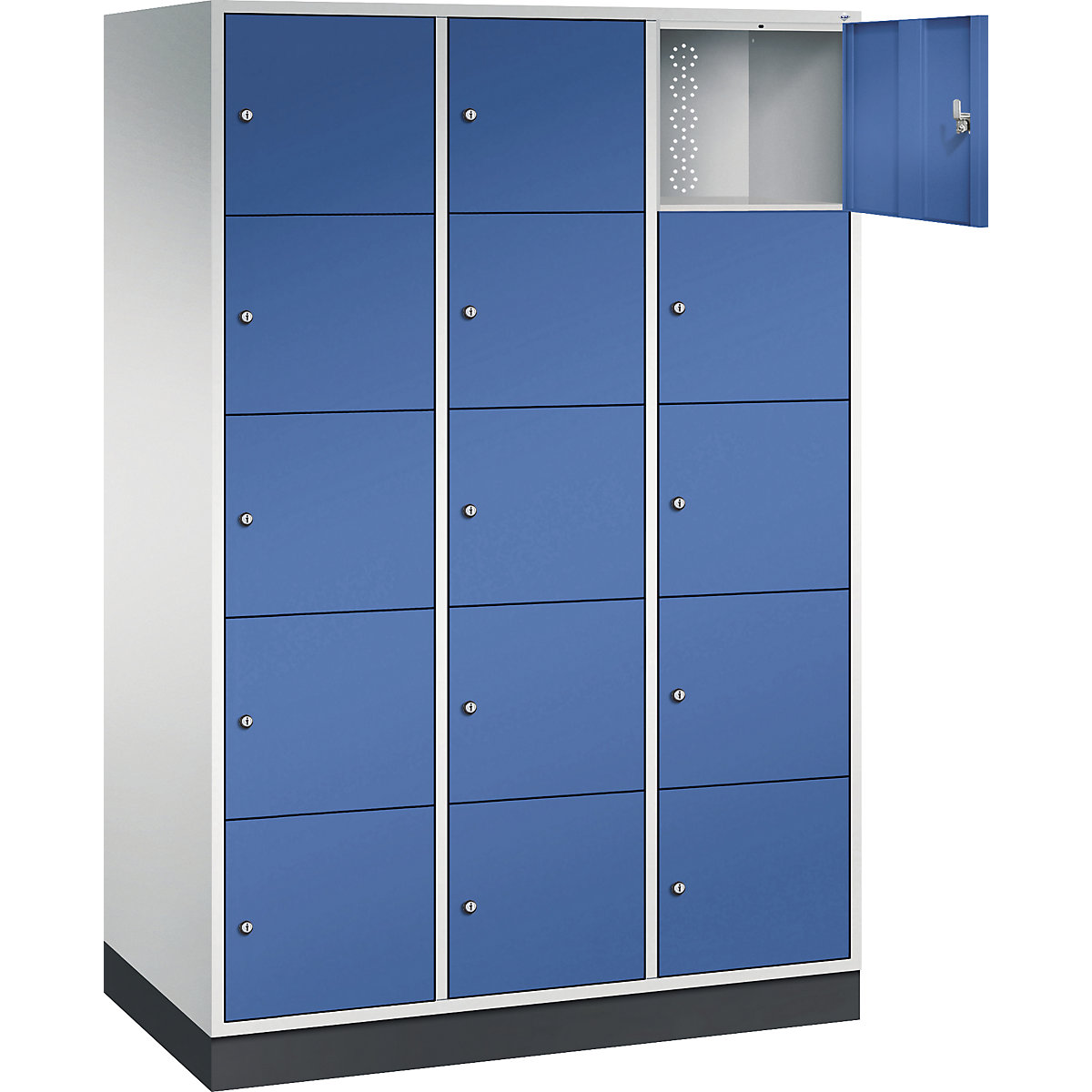 Dulap cu 5 compartimente cu încuietoare Intro – C+P (Imagine produs 2)-1