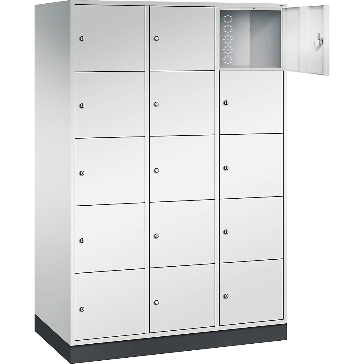 Dulap cu 5 compartimente cu încuietoare Intro – C+P (Imagine produs 2)-1