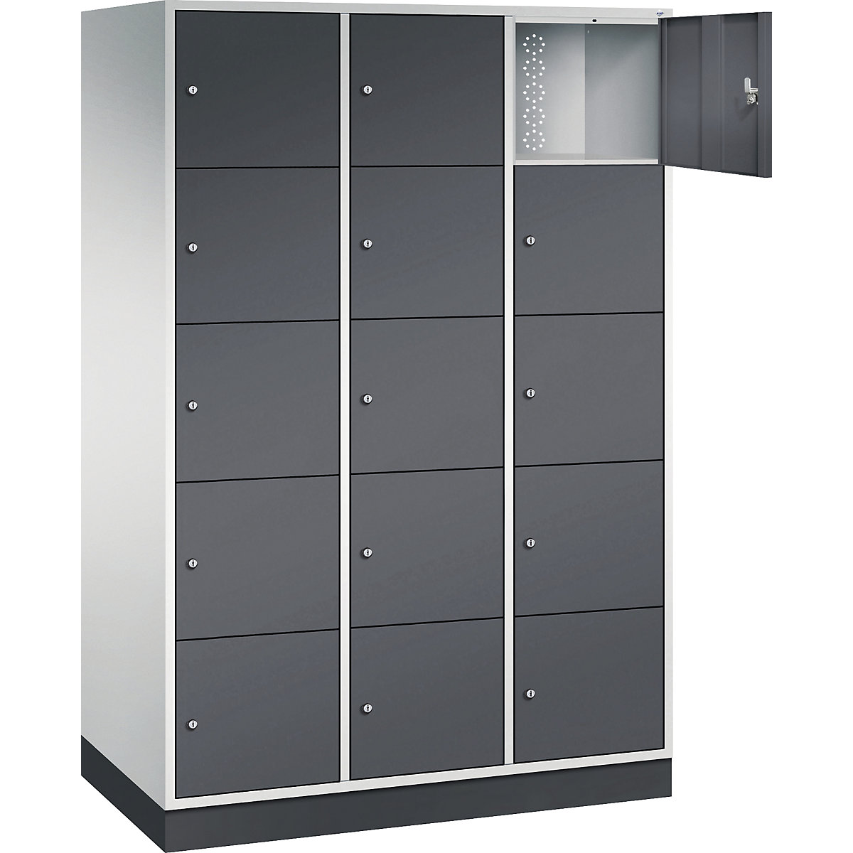 Dulap cu 5 compartimente cu încuietoare Intro – C+P (Imagine produs 2)-1