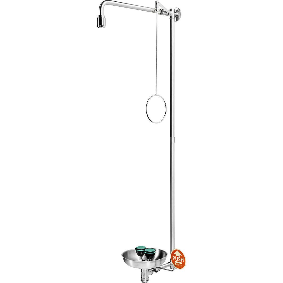 Duș de urgență combinat PremiumLine – B-SAFETY