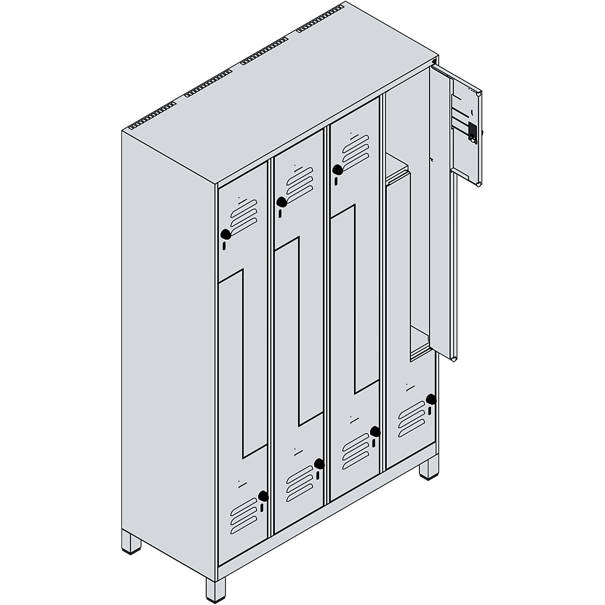 Vestiar Z Classic PLUS – C+P (Imagine produs 3)-2