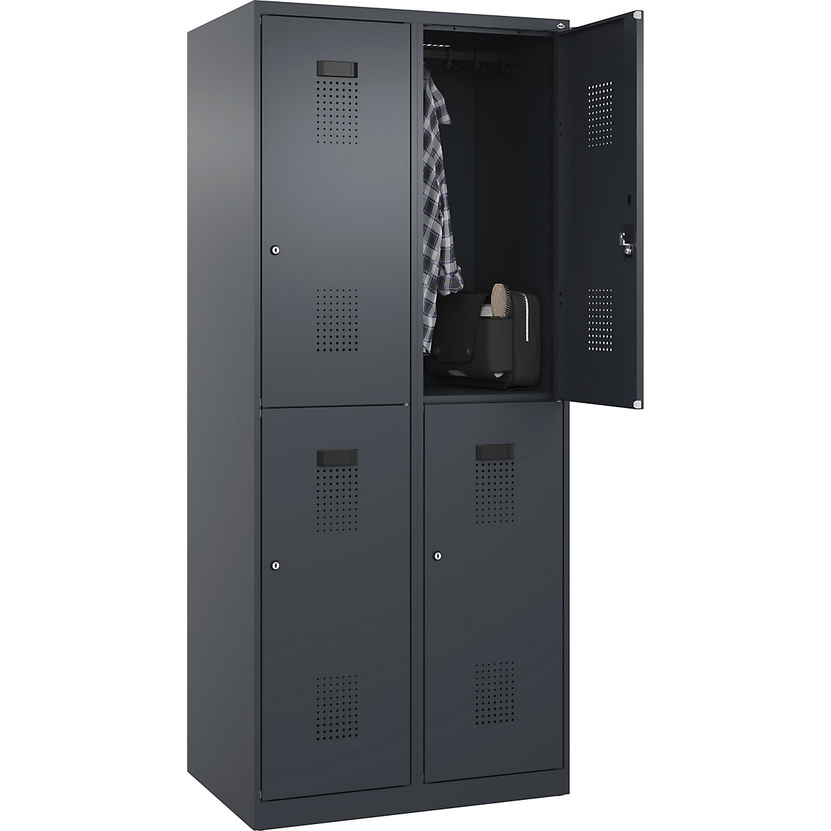 Vestiar cu două niveluri Evolo PLUS – C+P (Imagine produs 3)-2