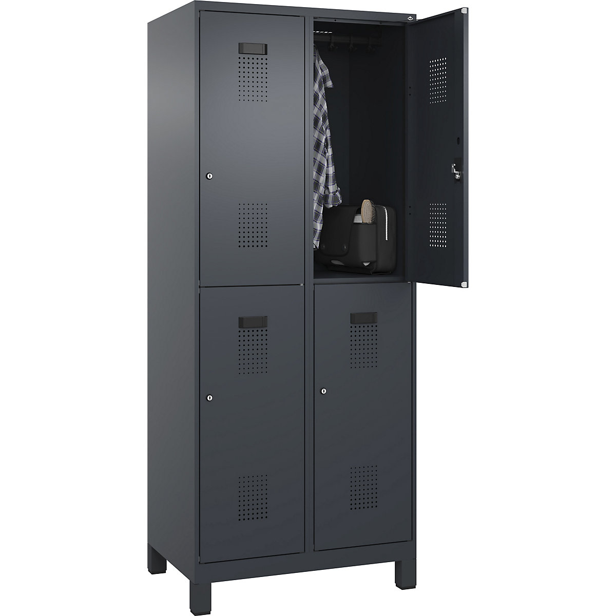 Vestiar cu două niveluri Evolo PLUS – C+P (Imagine produs 3)-2