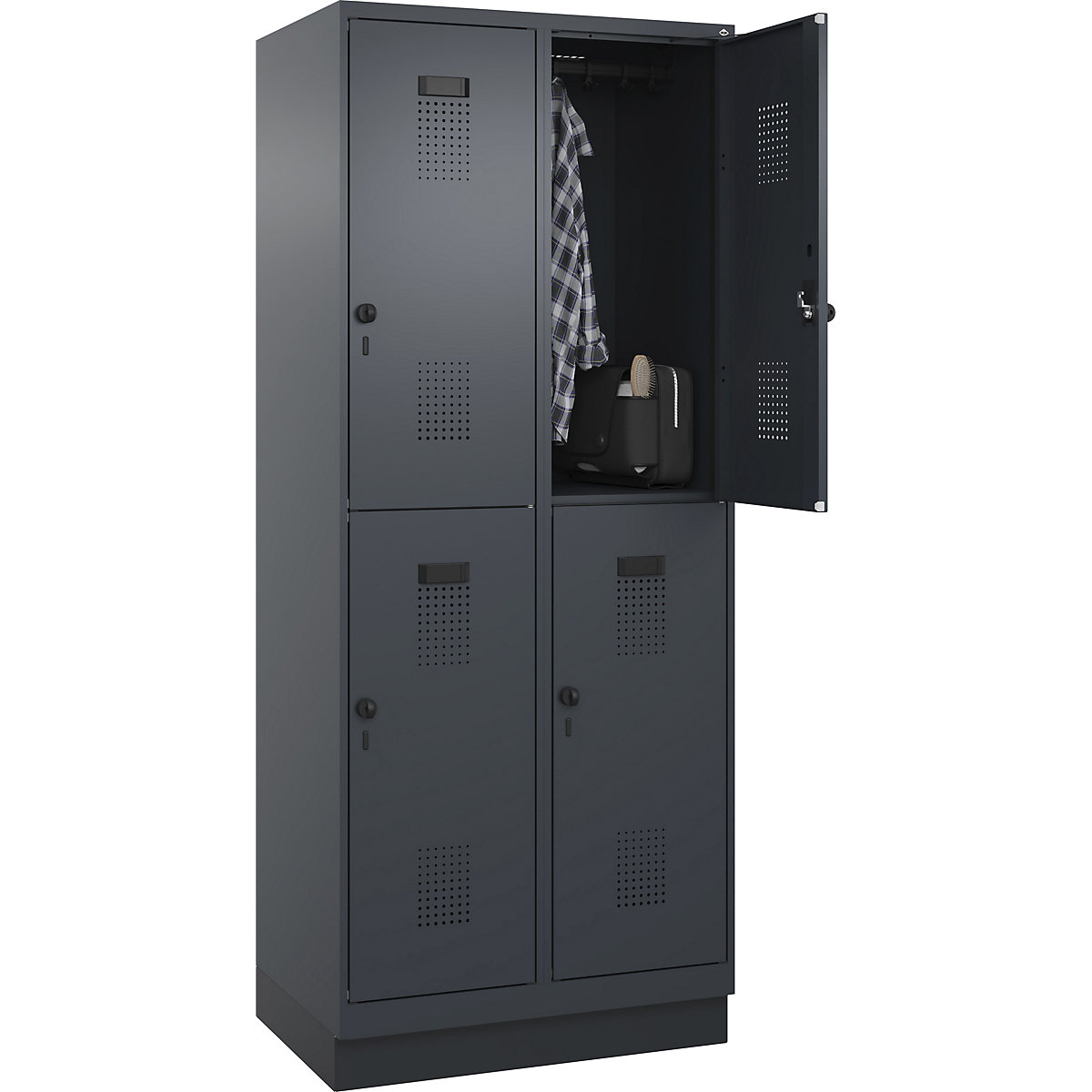 Vestiar cu două niveluri Evolo PLUS – C+P (Imagine produs 2)-1