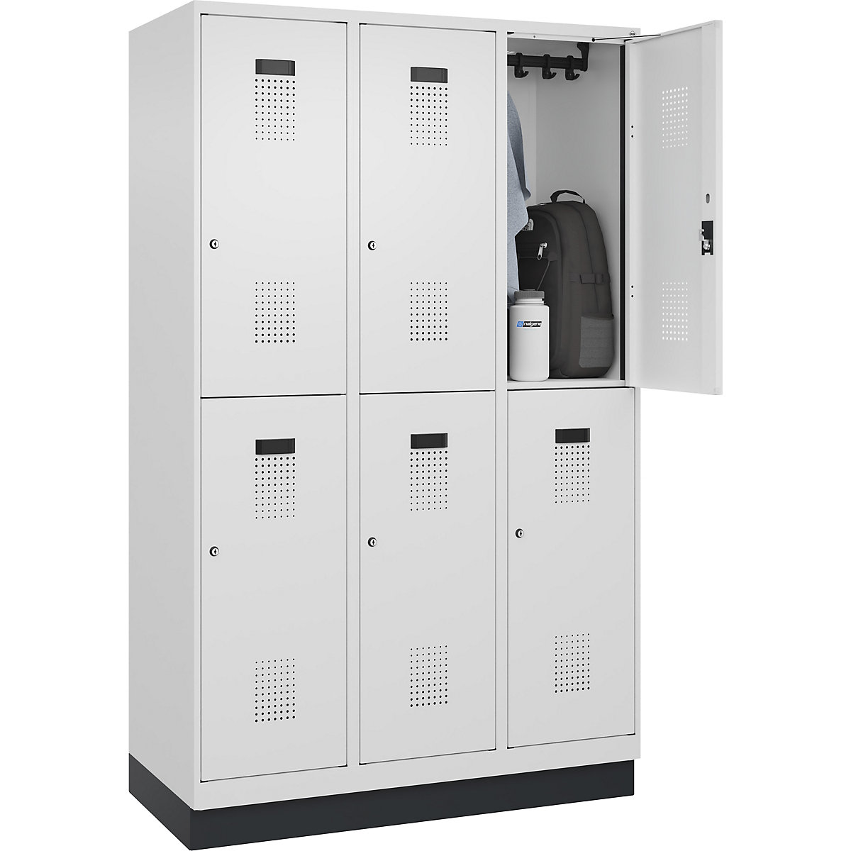 Vestiar cu două niveluri Evolo PLUS – C+P (Imagine produs 2)-1