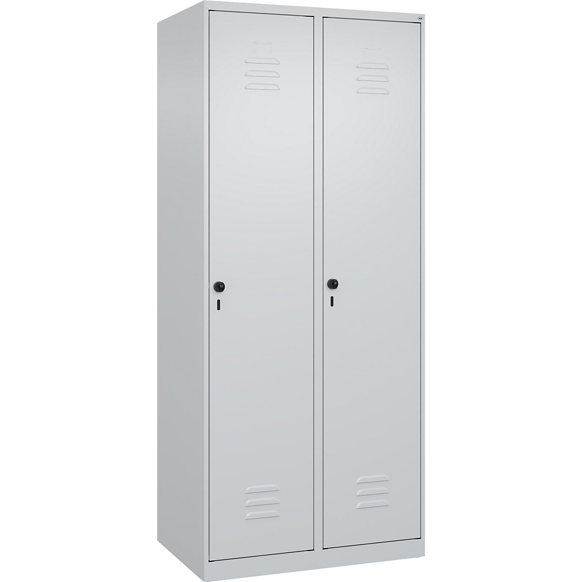 Vestiar pentru haine curate și murdare Classic PLUS, îngust – C+P (Imagine produs 3)-2