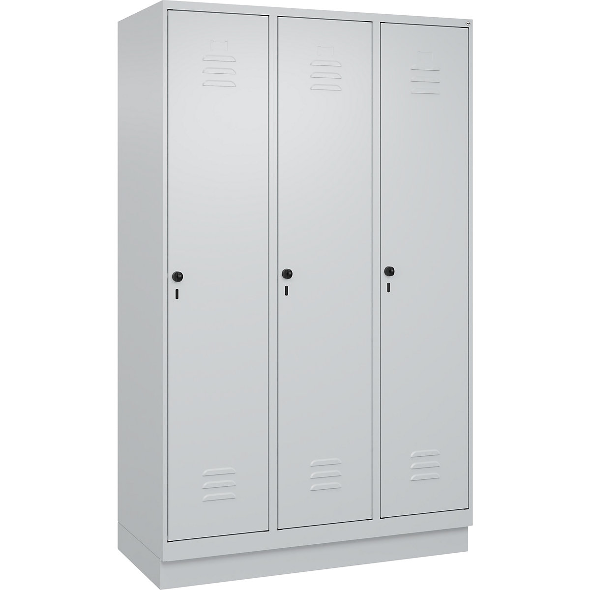 Vestiar pentru haine curate și murdare Classic PLUS, îngust – C+P (Imagine produs 5)-4