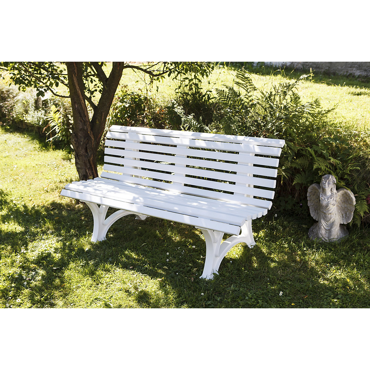 Bancă pentru parc din plastic (Imagine produs 6)-5