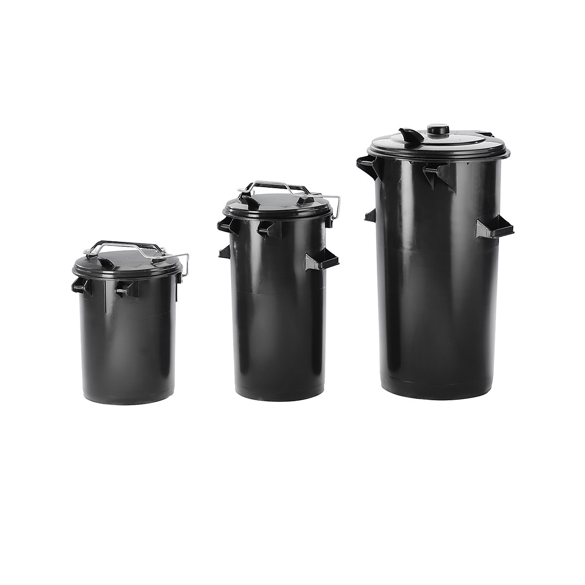 Pubelă de gunoi modulară, din plastic (Imagine produs 2)-1