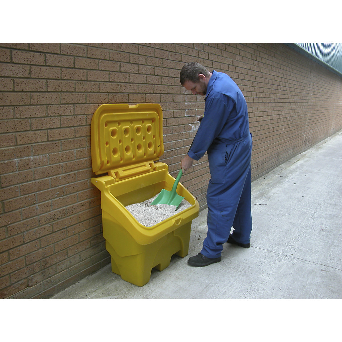 Lopată de mână din 2 bucăți – eurokraft basic (Imagine produs 3)-2