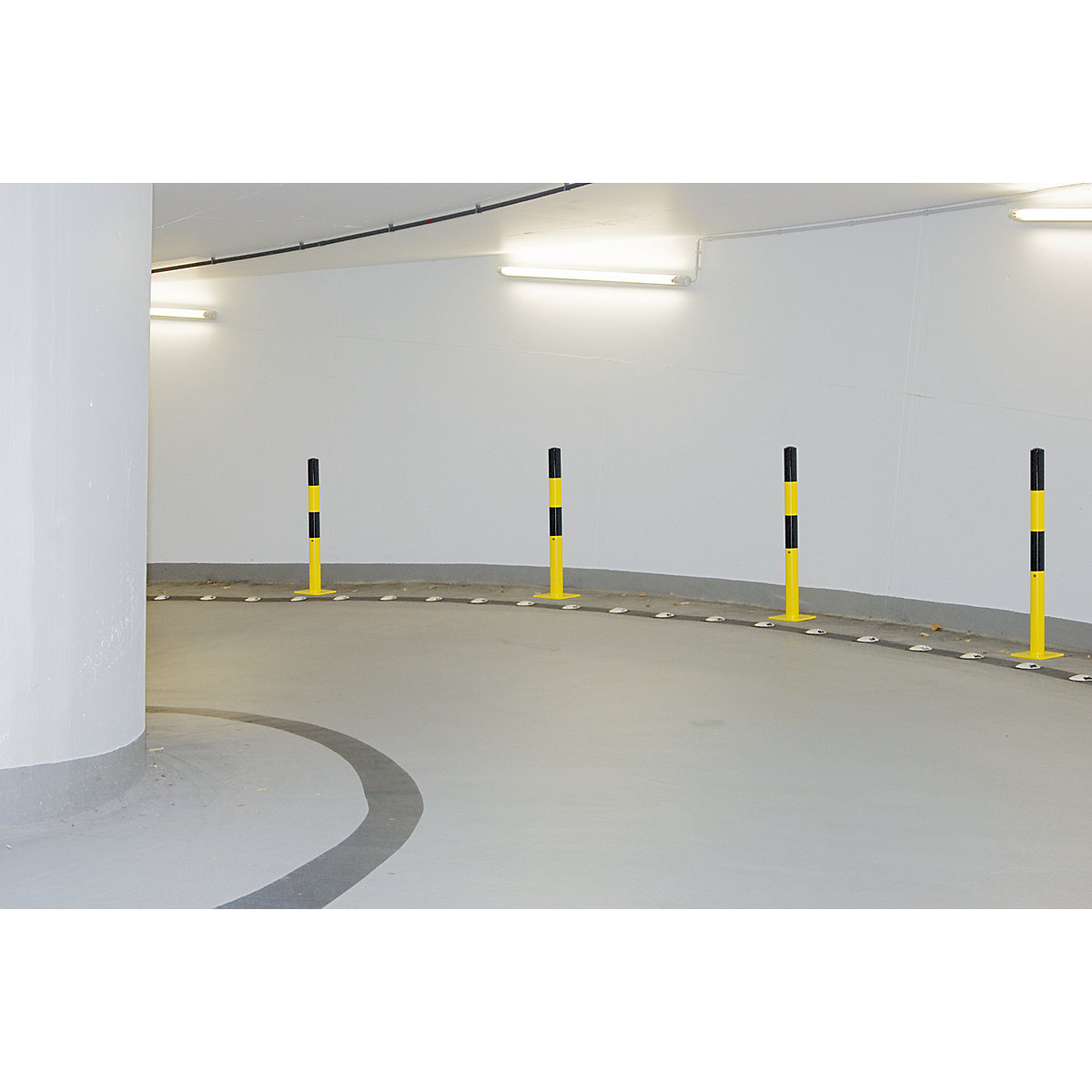 Stâlp de blocare din țeavă de oțel, flexibil – Moravia (Imagine produs 4)-3