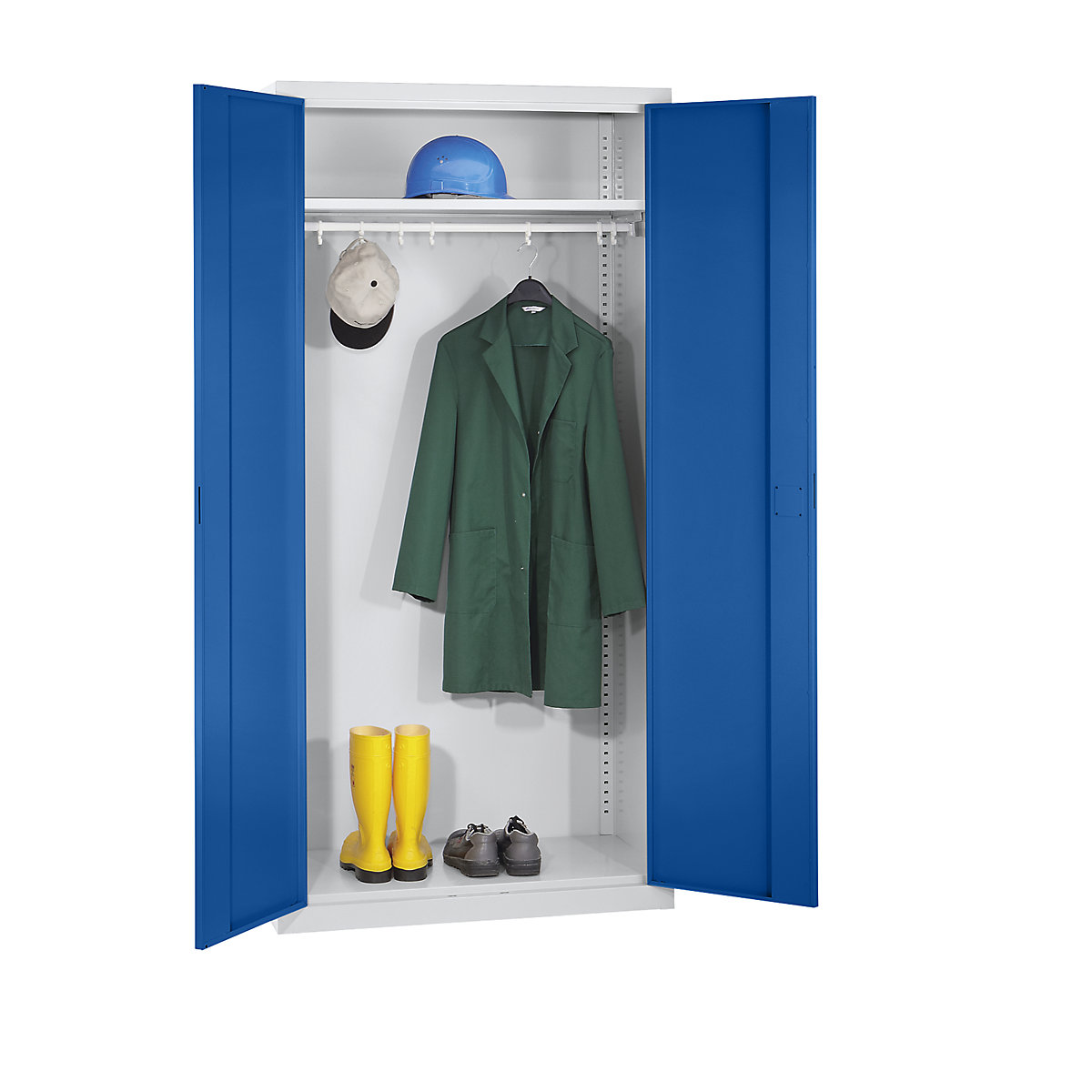 Dulap pentru materiale de curățenie – eurokraft pro (Imagine produs 2)-1