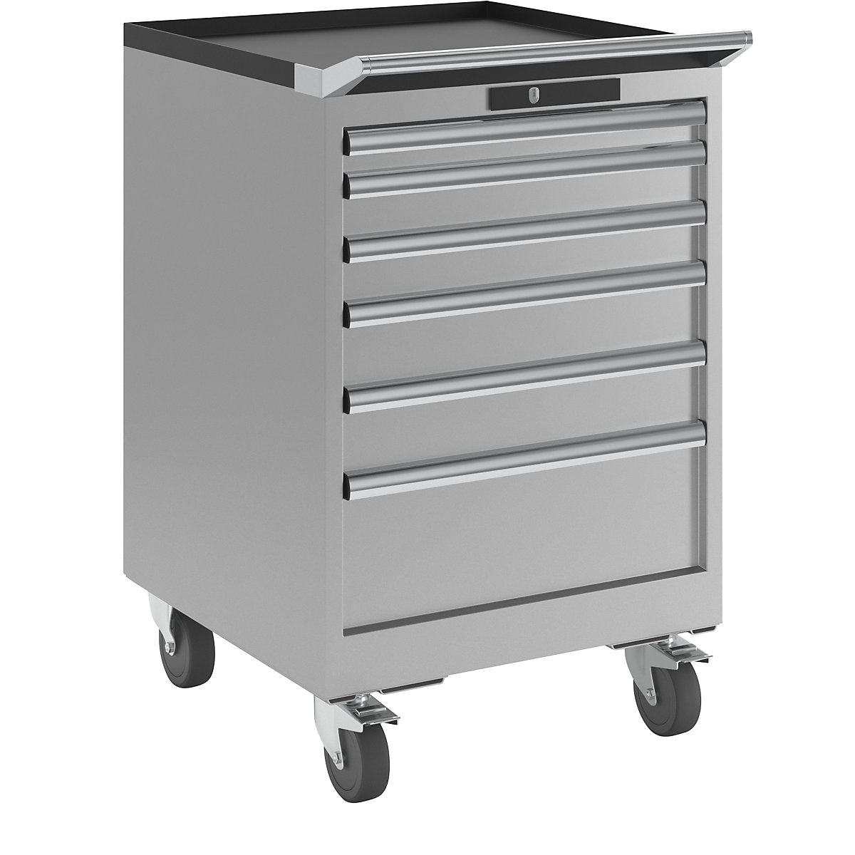 Dulap cu sertare, lățime 564 mm, mobil – LISTA