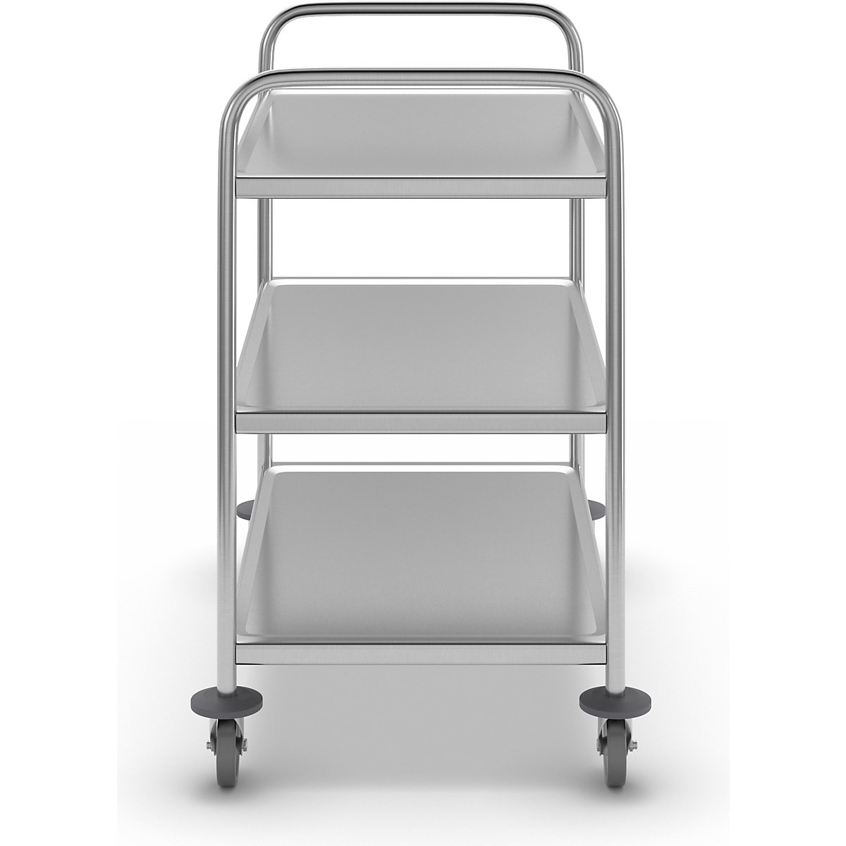 Cărucior din inox pentru servire – Kongamek (Imagine produs 2)-1