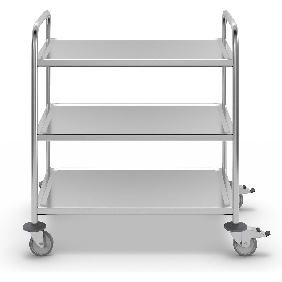 Cărucior din inox pentru servire – Kongamek (Imagine produs 3)-2