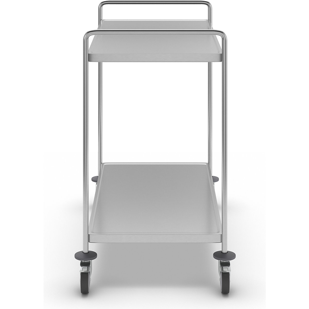 Cărucior etajat din inox, sudat – Kongamek (Imagine produs 3)-2