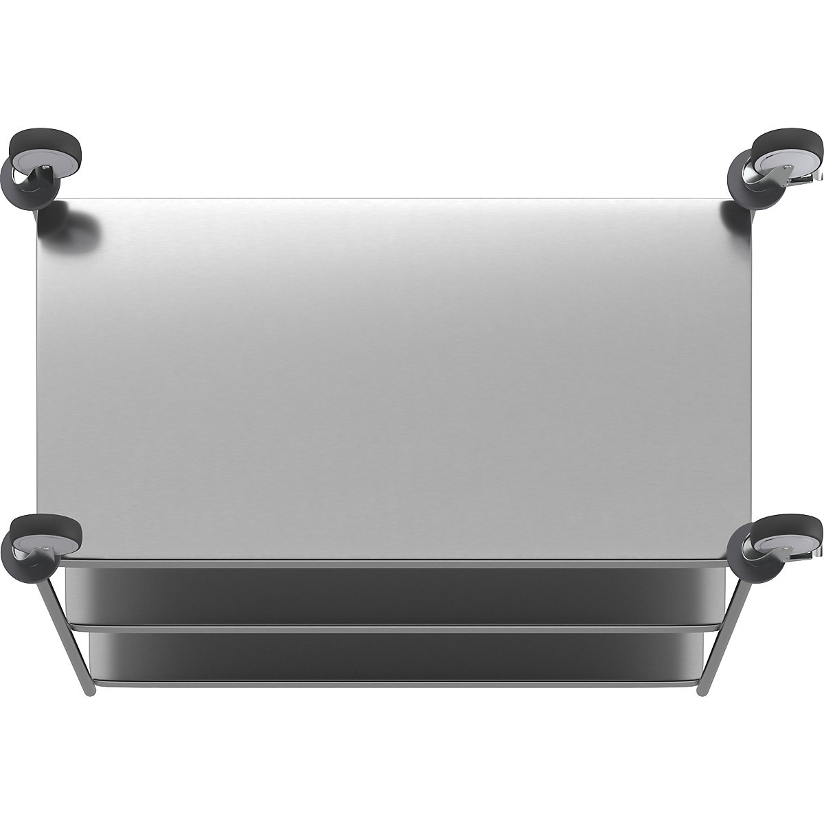 Cărucior etajat din inox, sudat – Kongamek (Imagine produs 5)-4