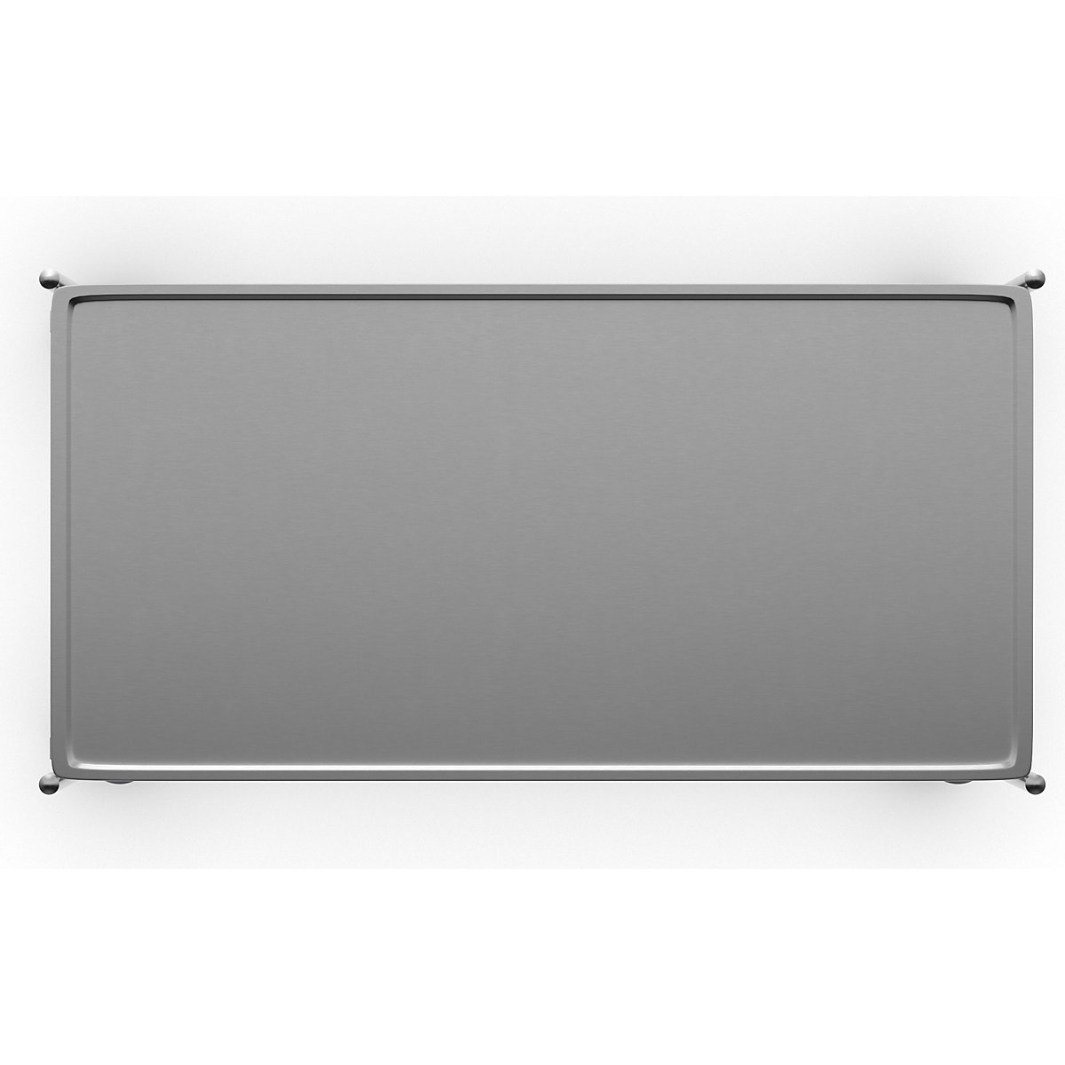 Cărucior etajat din inox, sudat – Kongamek (Imagine produs 7)-6