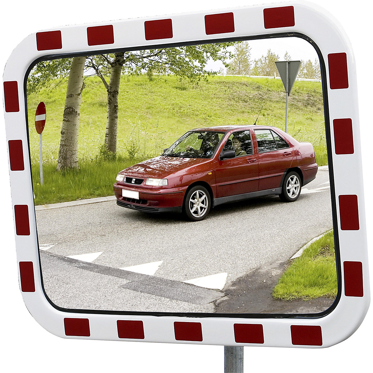 Oglindă pentru trafic din sticlă acrilică – Dan-MIRROR