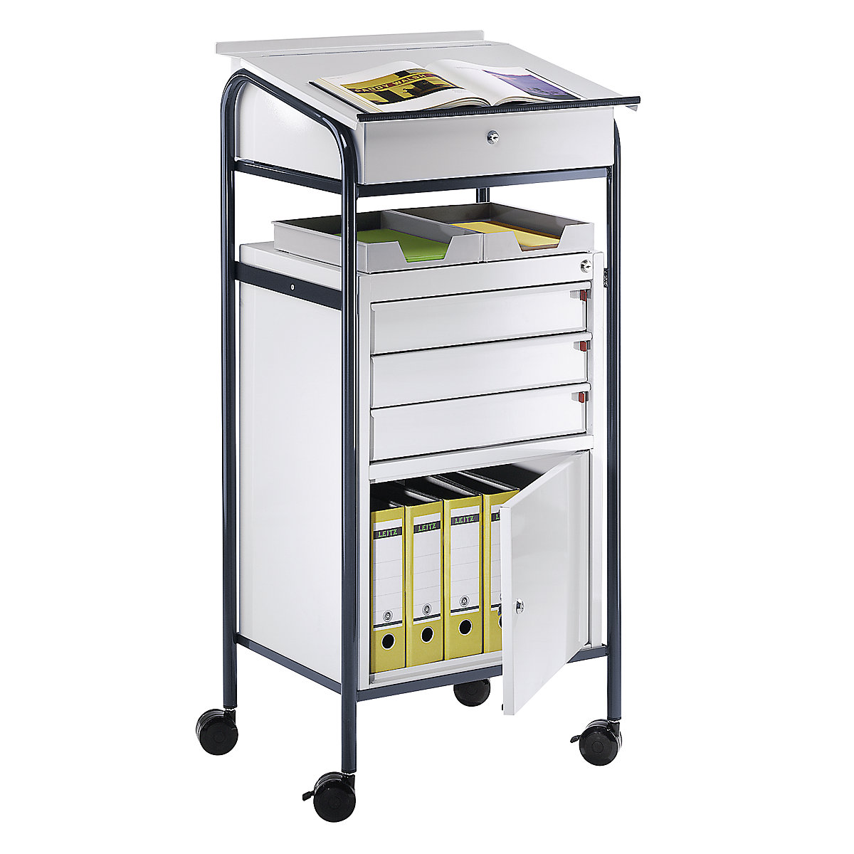 Pupitru de atelier – eurokraft pro (Imagine produs 2)-1