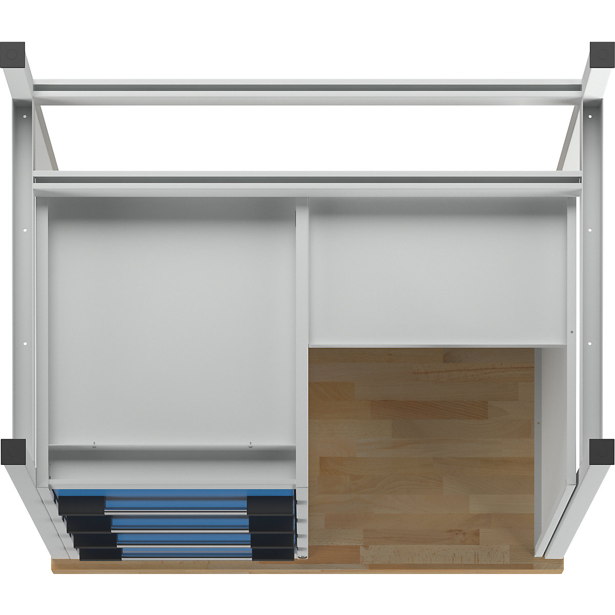 Banc de lucru, cu cadru Serie 8000 – eurokraft pro (Imagine produs 6)-5