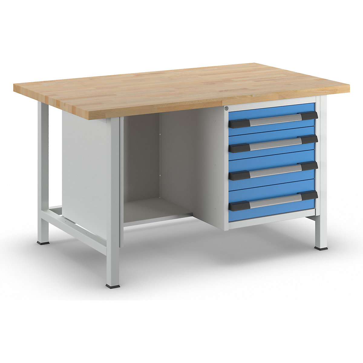 Banc de lucru, cu cadru Serie 8000 – eurokraft pro