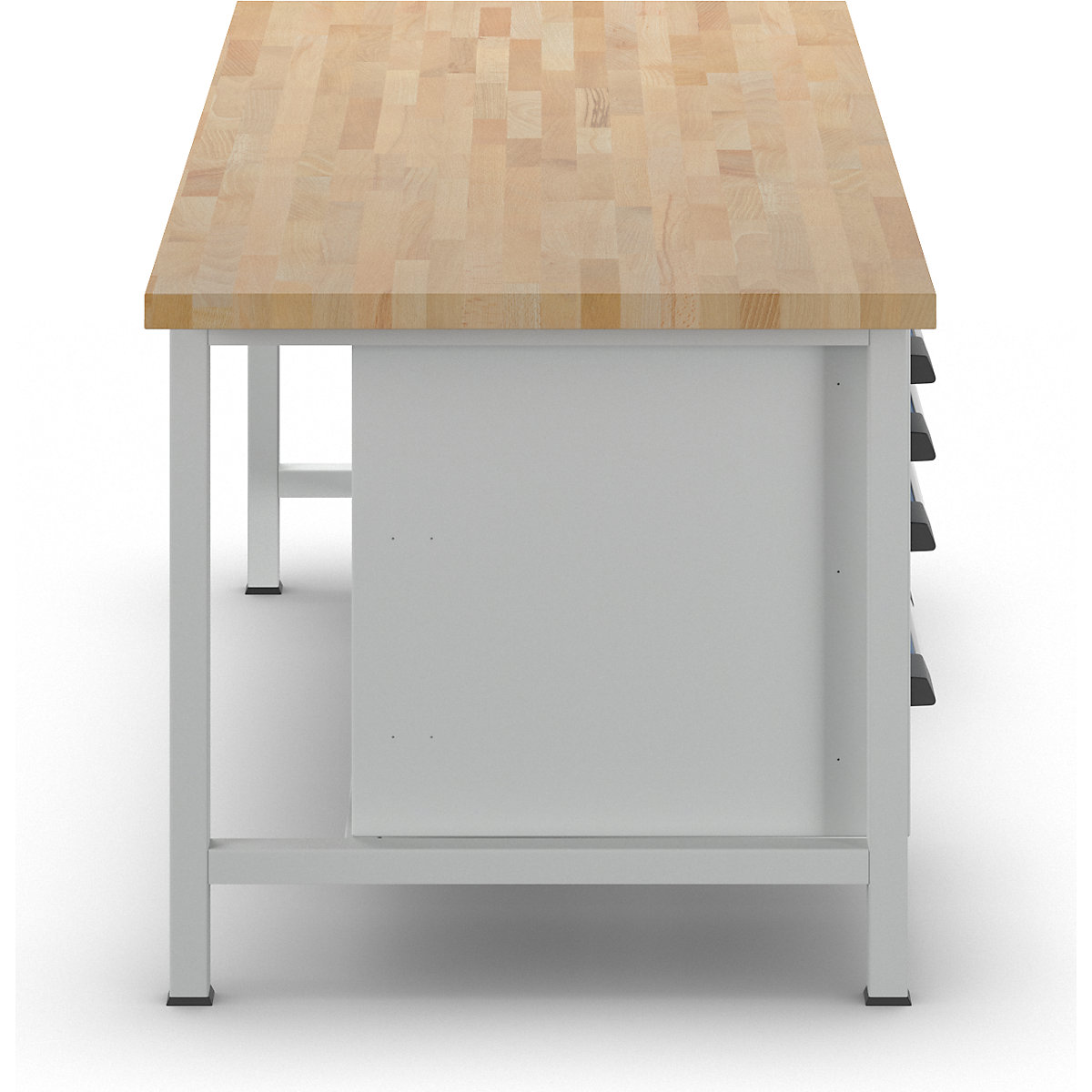 Banc de lucru, cu cadru Serie 8000 – eurokraft pro (Imagine produs 3)-2